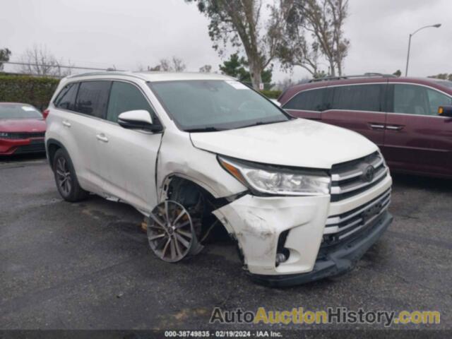 TOYOTA HIGHLANDER XLE, 5TDKZRFH0JS543301