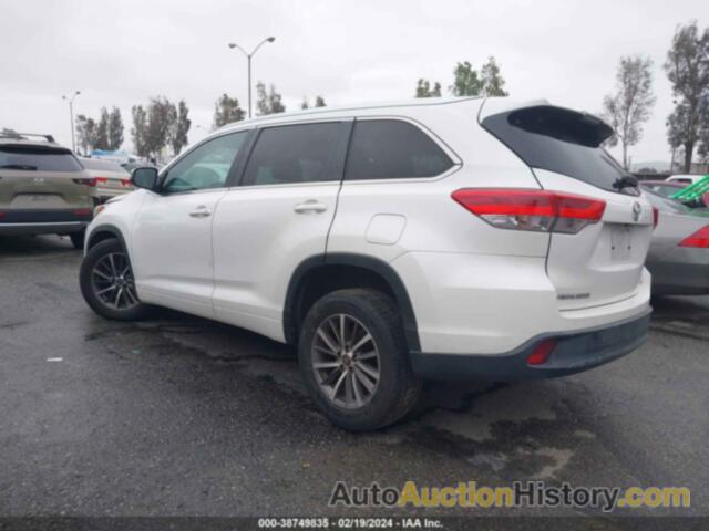 TOYOTA HIGHLANDER XLE, 5TDKZRFH0JS543301