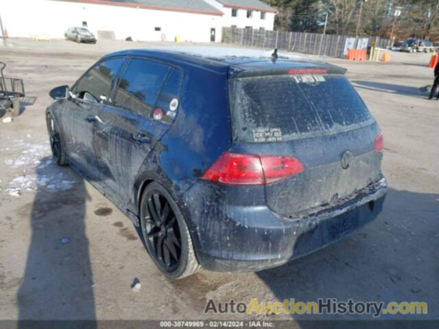 VOLKSWAGEN GOLF S, 3VW117AU2GM055792