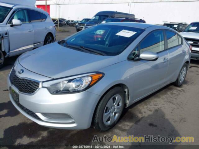 KIA FORTE LX, KNAFK4A61G5598088