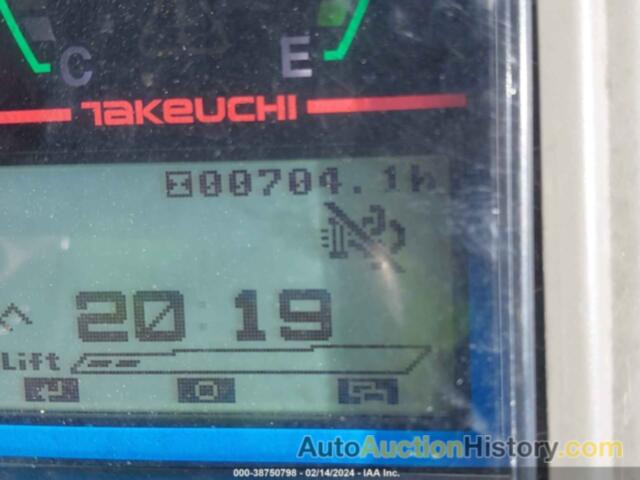 TAKEUCHI TB260 COMPACT EXCAVATOR, 126107003