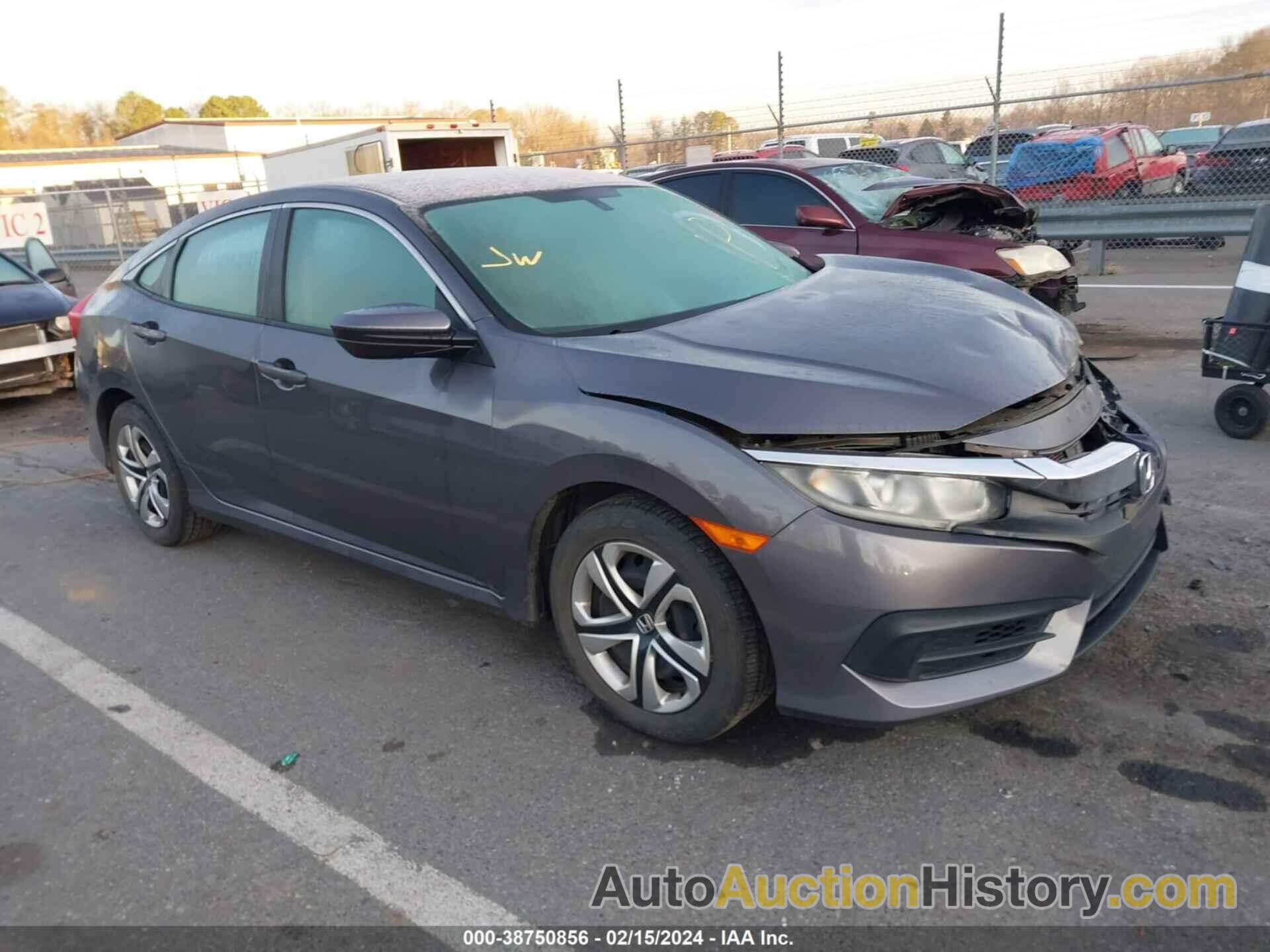 HONDA CIVIC LX, 19XFC2F53GE236577