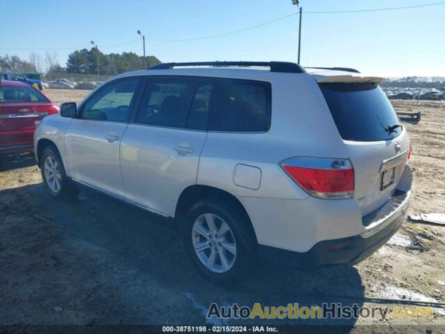 TOYOTA HIGHLANDER SE V6, 5TDZK3EH4DS141268