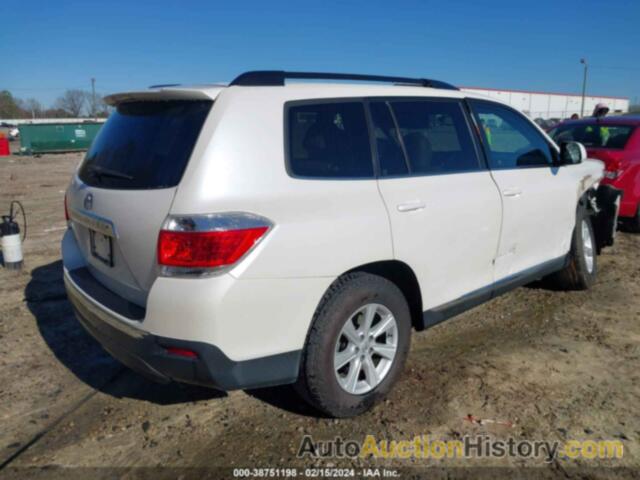 TOYOTA HIGHLANDER SE V6, 5TDZK3EH4DS141268