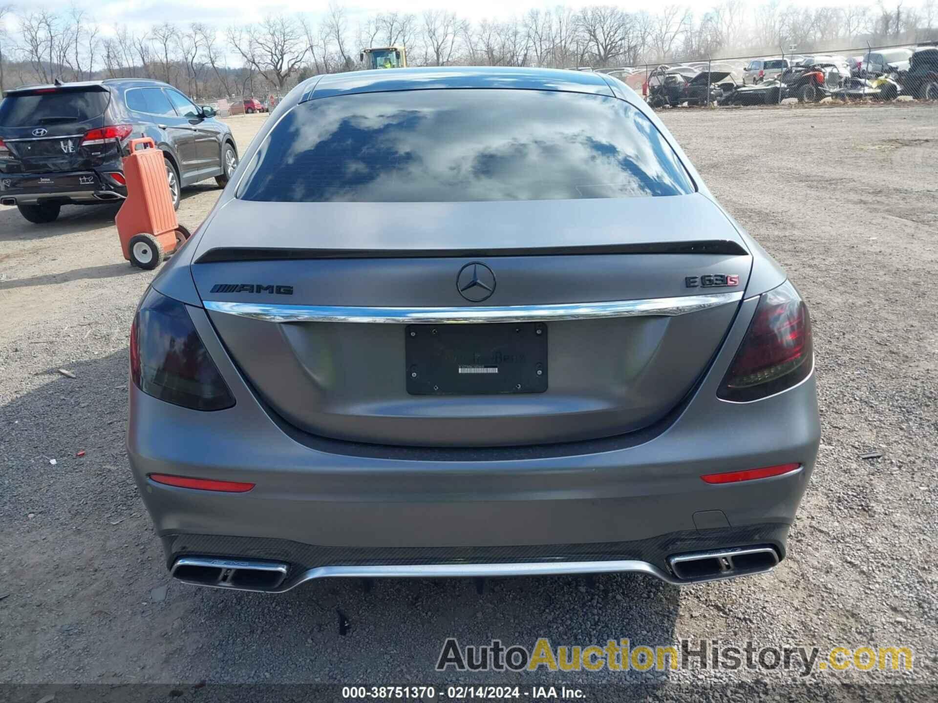 MERCEDES-BENZ AMG E 63 S 4MATIC, W1KZF8KB6LA803600