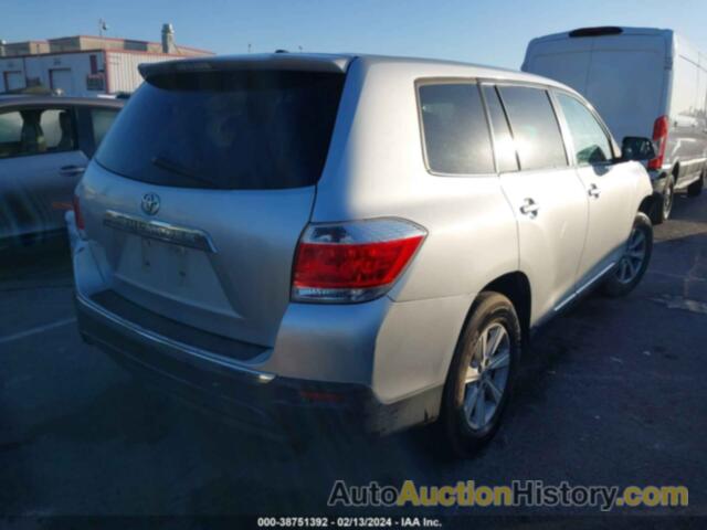 TOYOTA HIGHLANDER, 5TDZA3EH9BS014001