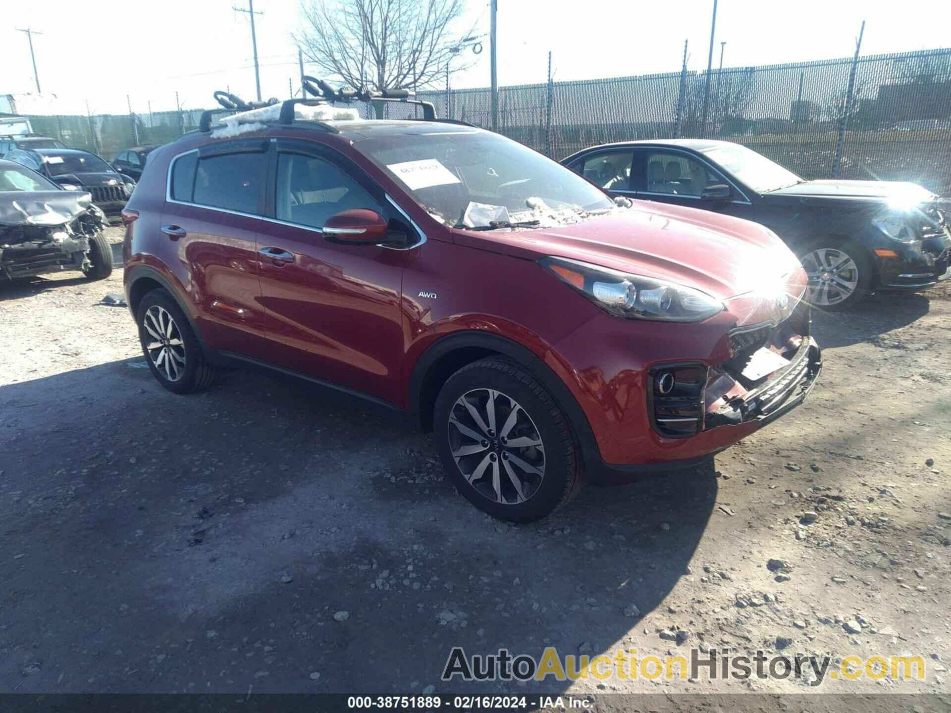 KIA SPORTAGE EX, KNDPNCAC5J7401692