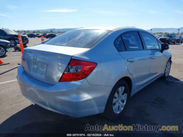 HONDA CIVIC LX, 2HGFB2F55CH535295