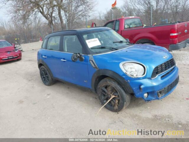 MINI COOPER S COUNTRYMAN, WMWZC5C56CWL59290