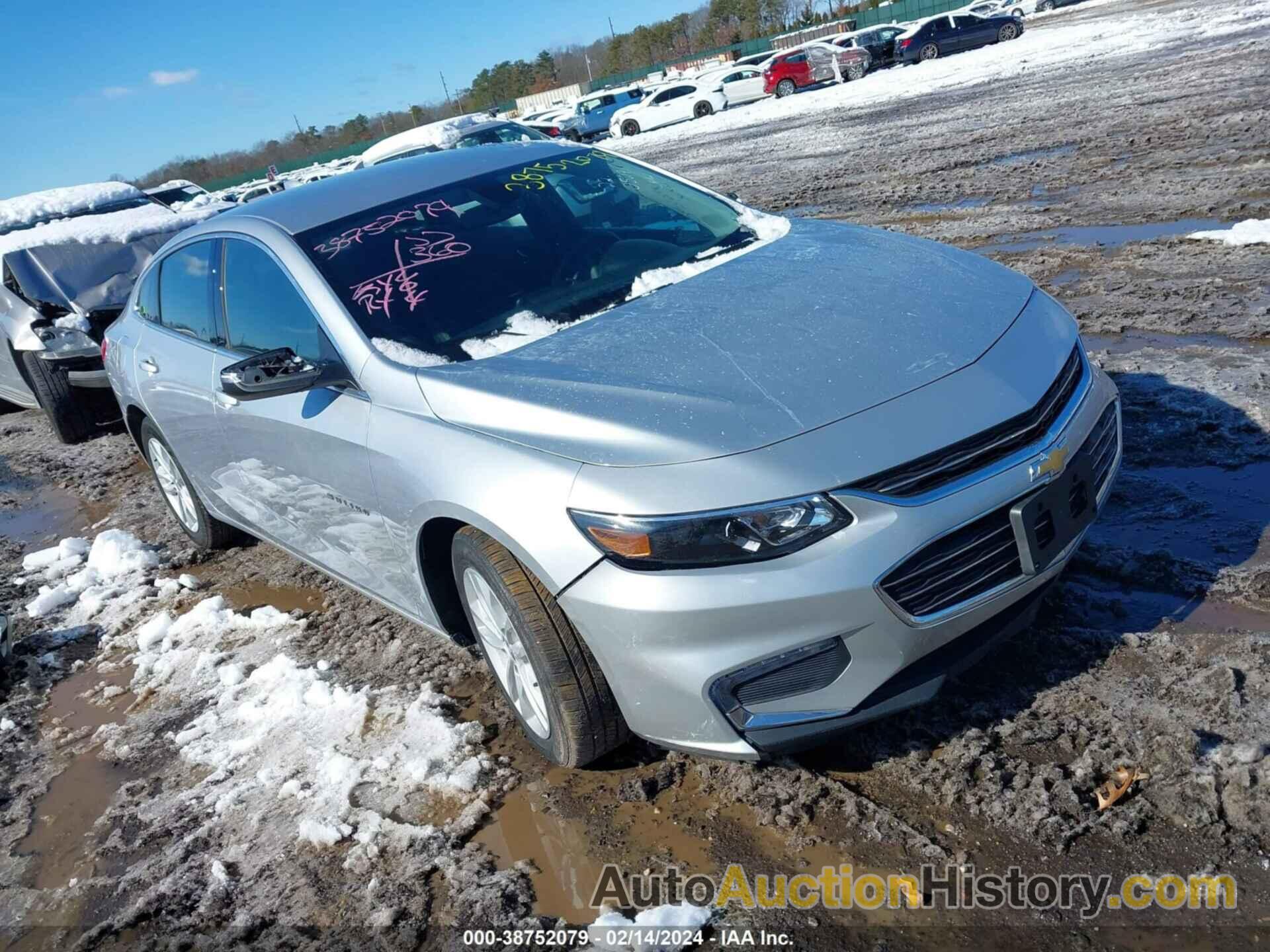 CHEVROLET MALIBU LT, 1G1ZD5ST3JF225925