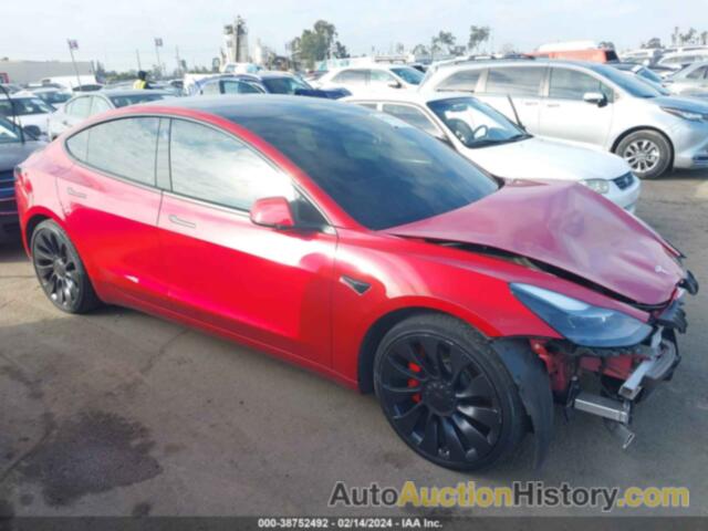 TESLA MODEL 3 PERFORMANCE DUAL MOTOR ALL-WHEEL DRIVE, 5YJ3E1EC1PF462067