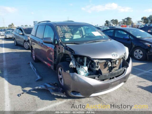 TOYOTA SIENNA LE V6 8 PASSENGER, 5TDKK3DC3DS323874