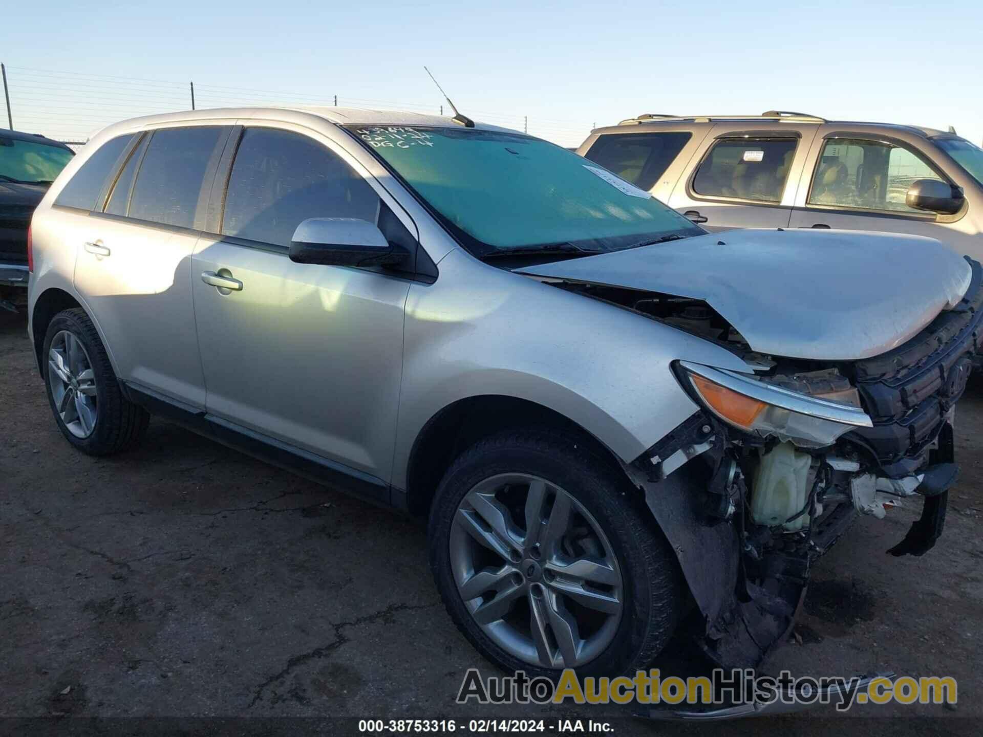 FORD EDGE SEL, 2FMDK3JC4DBA36246