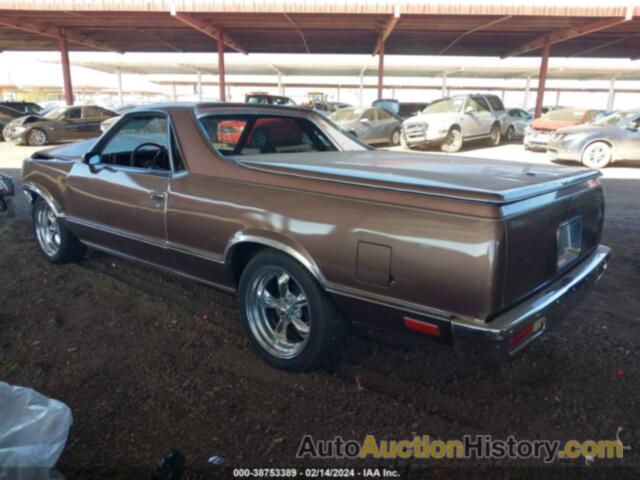 CHEVROLET EL CAMINO, 1GCCW80H5ER207924