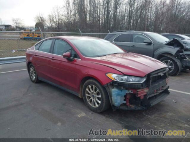 FORD FUSION S, 3FA6P0G78FR255986