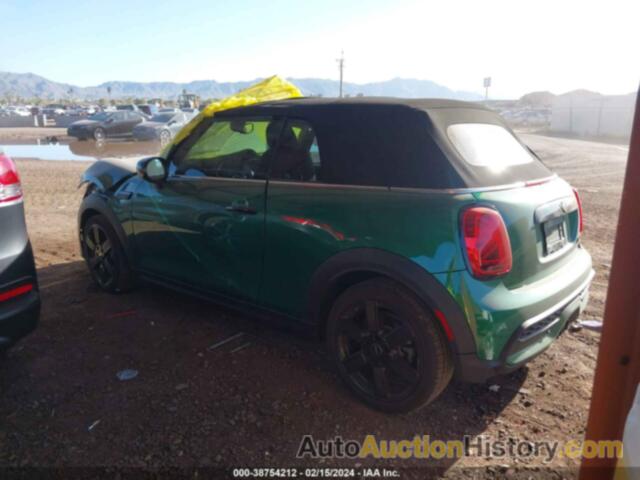 MINI CONVERTIBLE COOPER S, WMW43DL02P3P78009