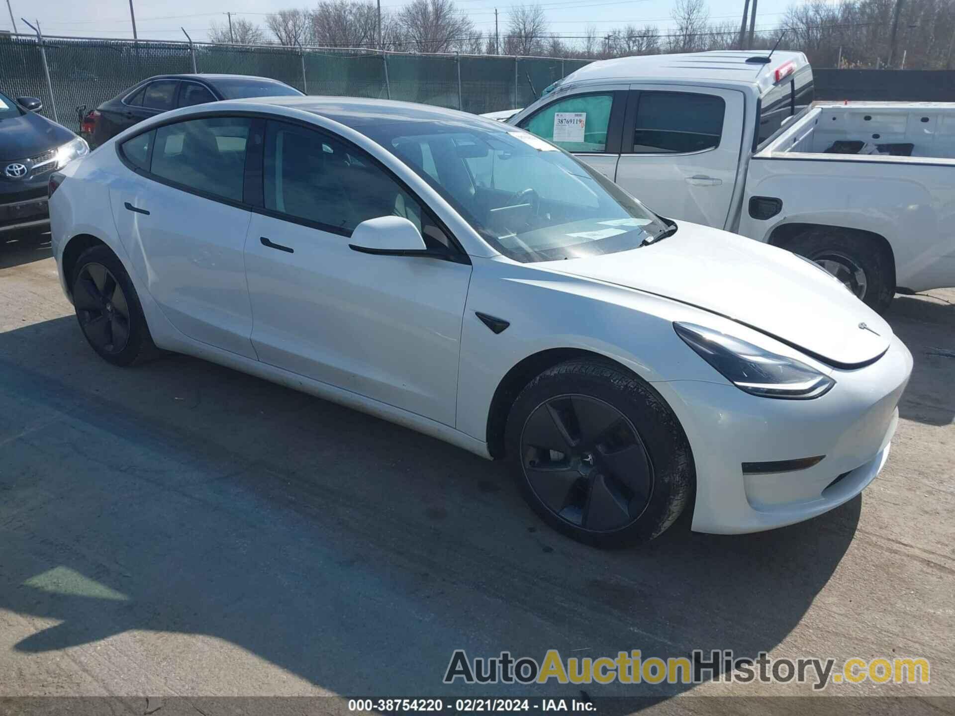 TESLA MODEL 3 REAR-WHEEL DRIVE, 5YJ3E1EA4PF561609