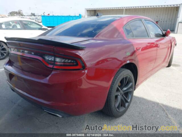 DODGE CHARGER SXT PLUS, 2C3CDXHG6JH319254