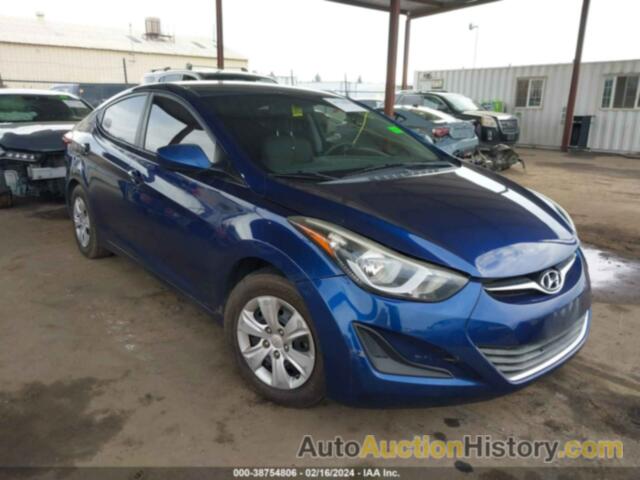 HYUNDAI ELANTRA SE, 5NPDH4AEXGH707292