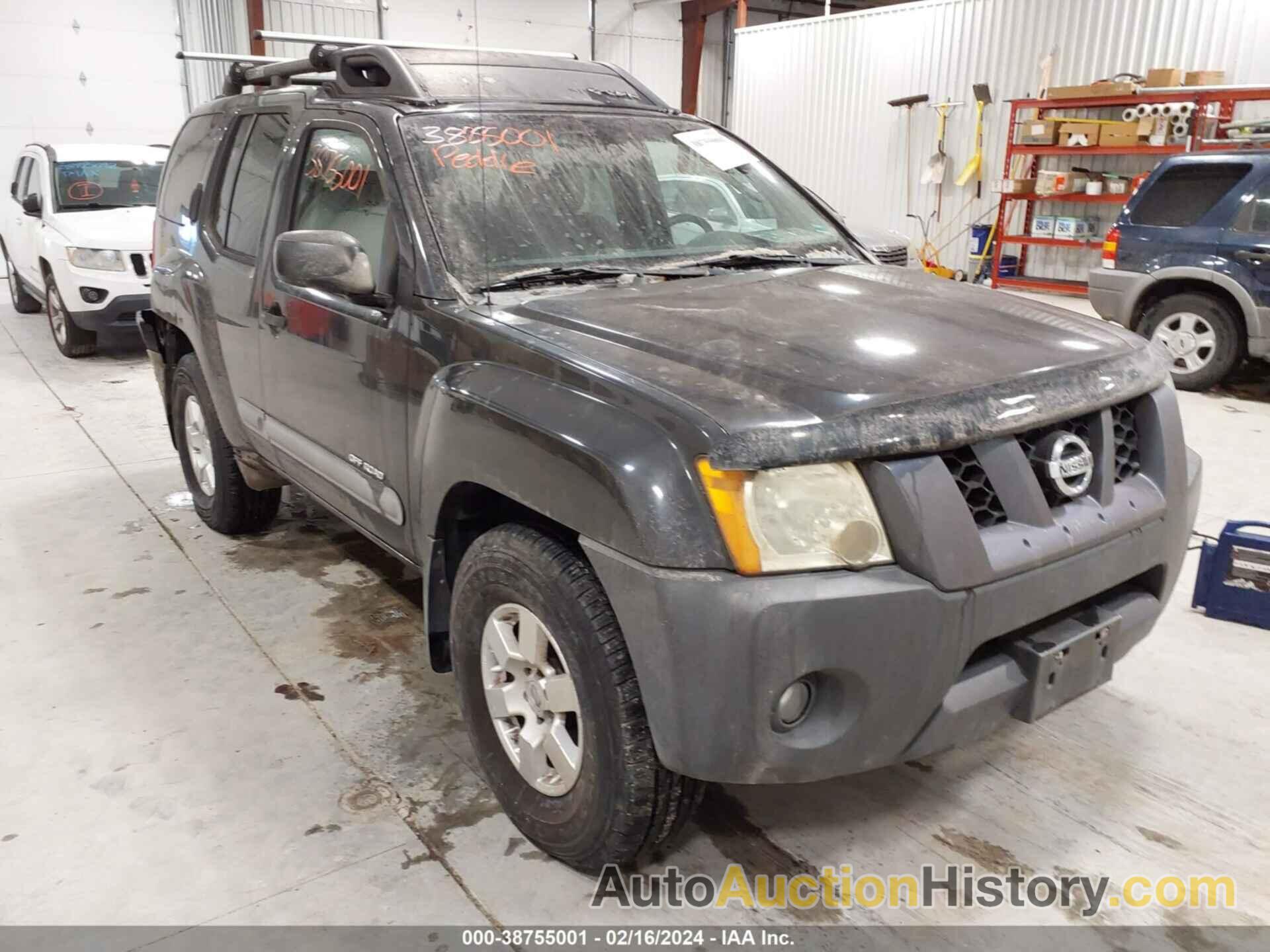 NISSAN XTERRA OFF ROAD, 5N1AN08W18C523189