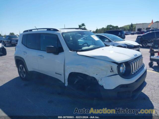 JEEP RENEGADE SPORT FWD, ZACCJAAB5HPE60700