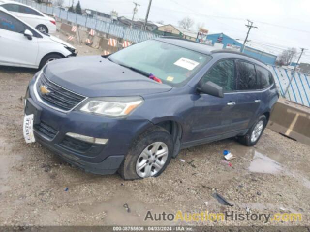 CHEVROLET TRAVERSE LS, 1GNKRFED5DJ109767