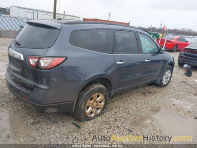 CHEVROLET TRAVERSE LS, 1GNKRFED5DJ109767