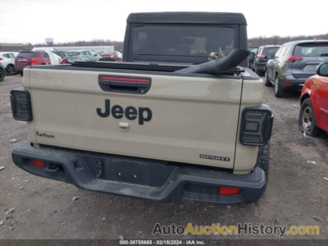 JEEP GLADIATOR SPORT S 4X4, 1C6HJTAG2LL217072