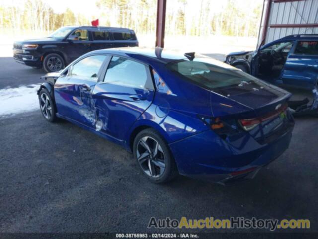 HYUNDAI ELANTRA SEL, 5NPLN4AG9NH056157