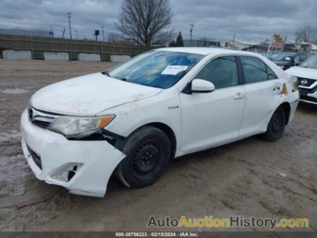 TOYOTA CAMRY HYBRID/LE/XLE, 4T1BD1FK4CU012608