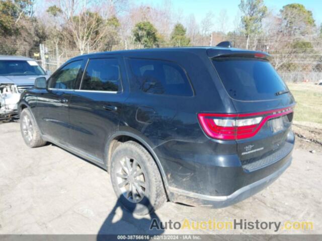 DODGE DURANGO SXT RWD, 1C4RDHAG3JC315591