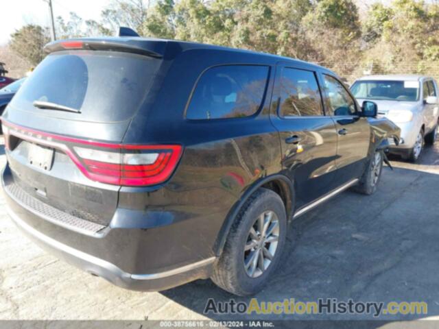 DODGE DURANGO SXT RWD, 1C4RDHAG3JC315591