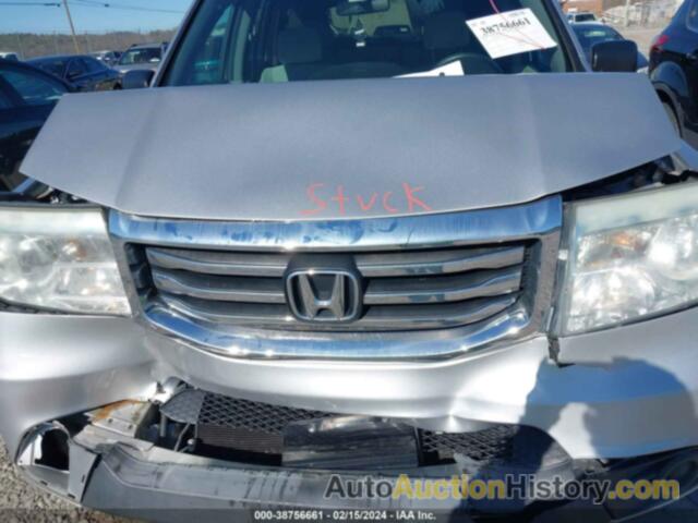 HONDA PILOT LX, 5FNYF3H25FB028511