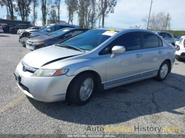 HONDA CIVIC HYBRID, JHMFA36217S008445