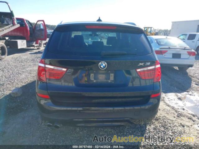 BMW X3 SDRIVE28I, 5UXWZ7C30H0V88748