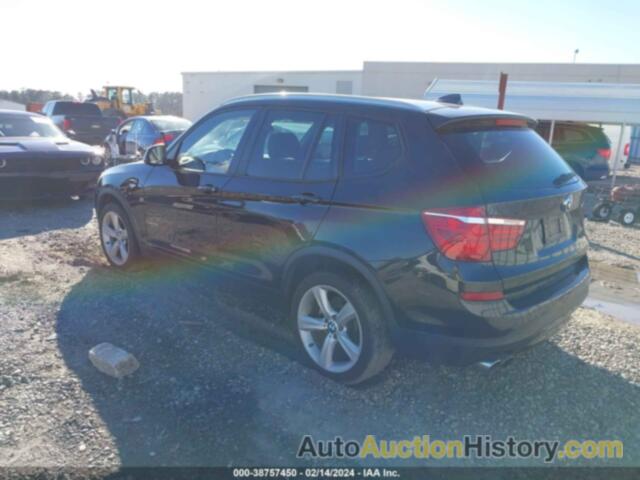 BMW X3 SDRIVE28I, 5UXWZ7C30H0V88748