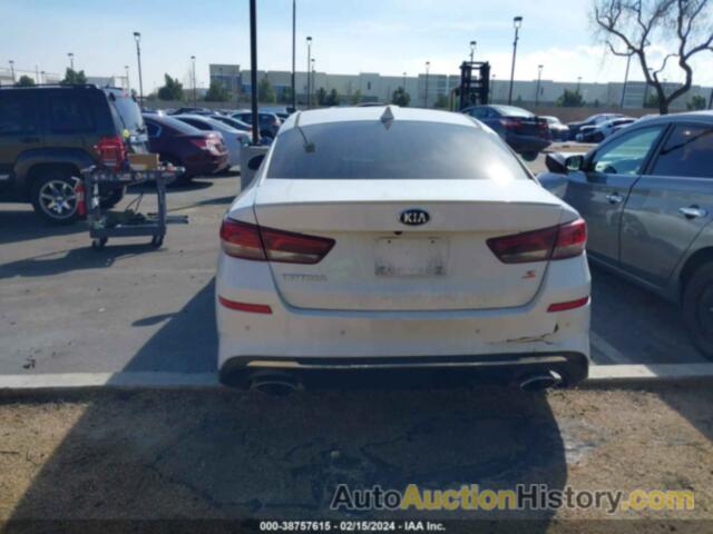 KIA OPTIMA S, 5XXGT4L38LG404802