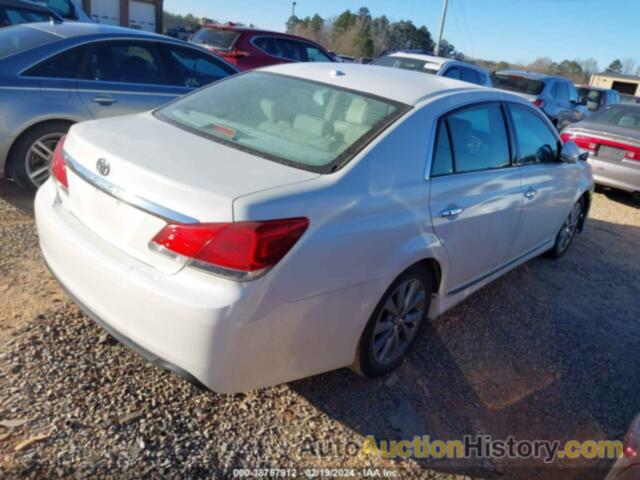 TOYOTA AVALON LIMITED, 4T1BK3DB7BU428719