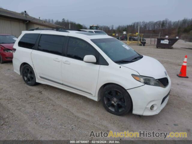 TOYOTA SIENNA SE, 5TDXK3DC6BS148734