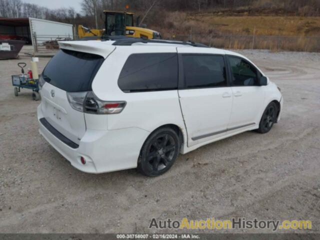 TOYOTA SIENNA SE, 5TDXK3DC6BS148734