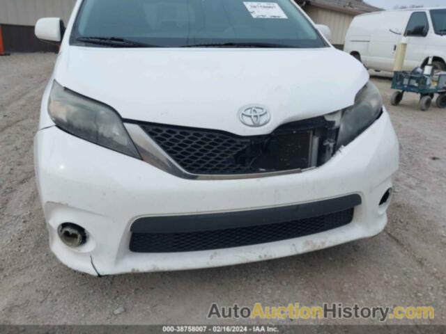 TOYOTA SIENNA SE, 5TDXK3DC6BS148734