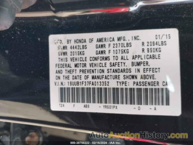 ACURA TLX, 19UUB1F37FA013352