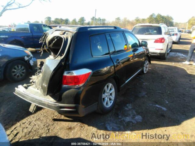 TOYOTA HIGHLANDER SE, 5TDBK3EH4CS100557