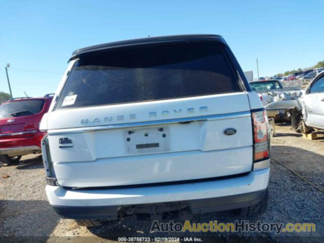 LAND ROVER RANGE ROVER 5.0L V8 SUPERCHARGED, SALGS2EF6GA294681