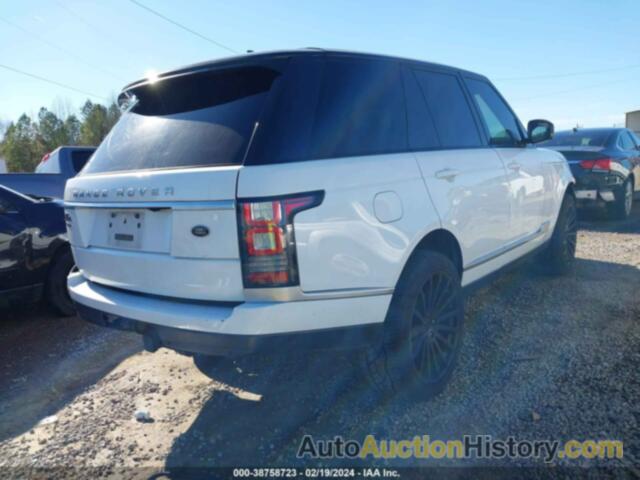 LAND ROVER RANGE ROVER 5.0L V8 SUPERCHARGED, SALGS2EF6GA294681