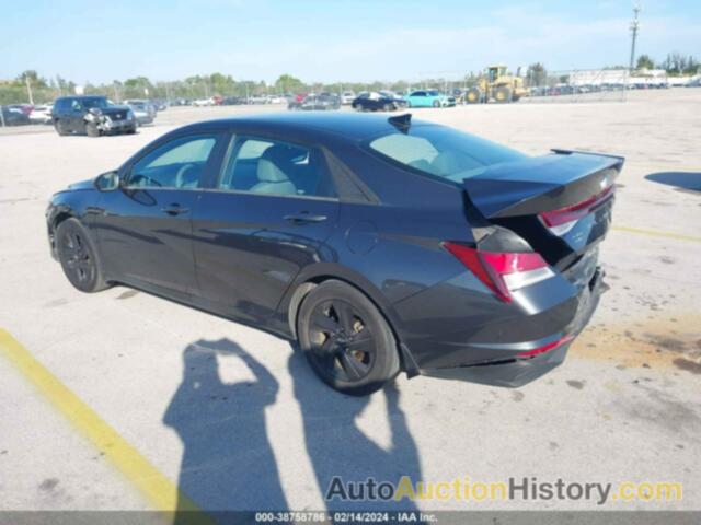 HYUNDAI ELANTRA SEL, 5NPLM4AG4NH083706