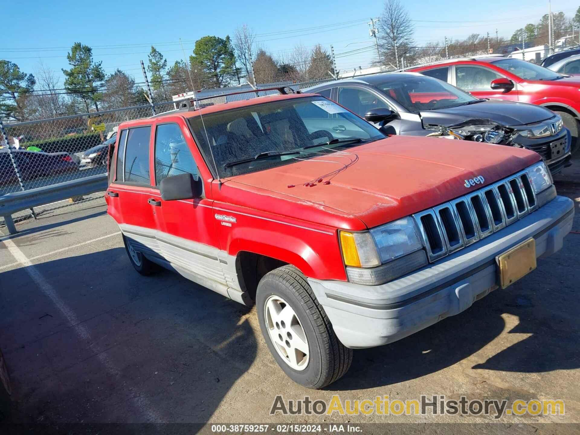 JEEP GRAND CHEROKEE LAREDO, 1J4GZ58S3PC508716