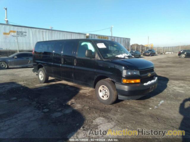 CHEVROLET EXPRESS PASSENGER RWD 3500 EXTENDED WHEELBASE LS, 1GAZGNFP9L1258691