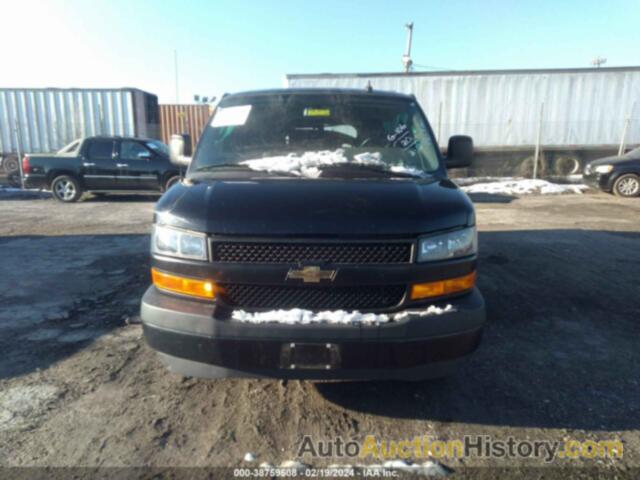 CHEVROLET EXPRESS PASSENGER RWD 3500 EXTENDED WHEELBASE LS, 1GAZGNFP9L1258691