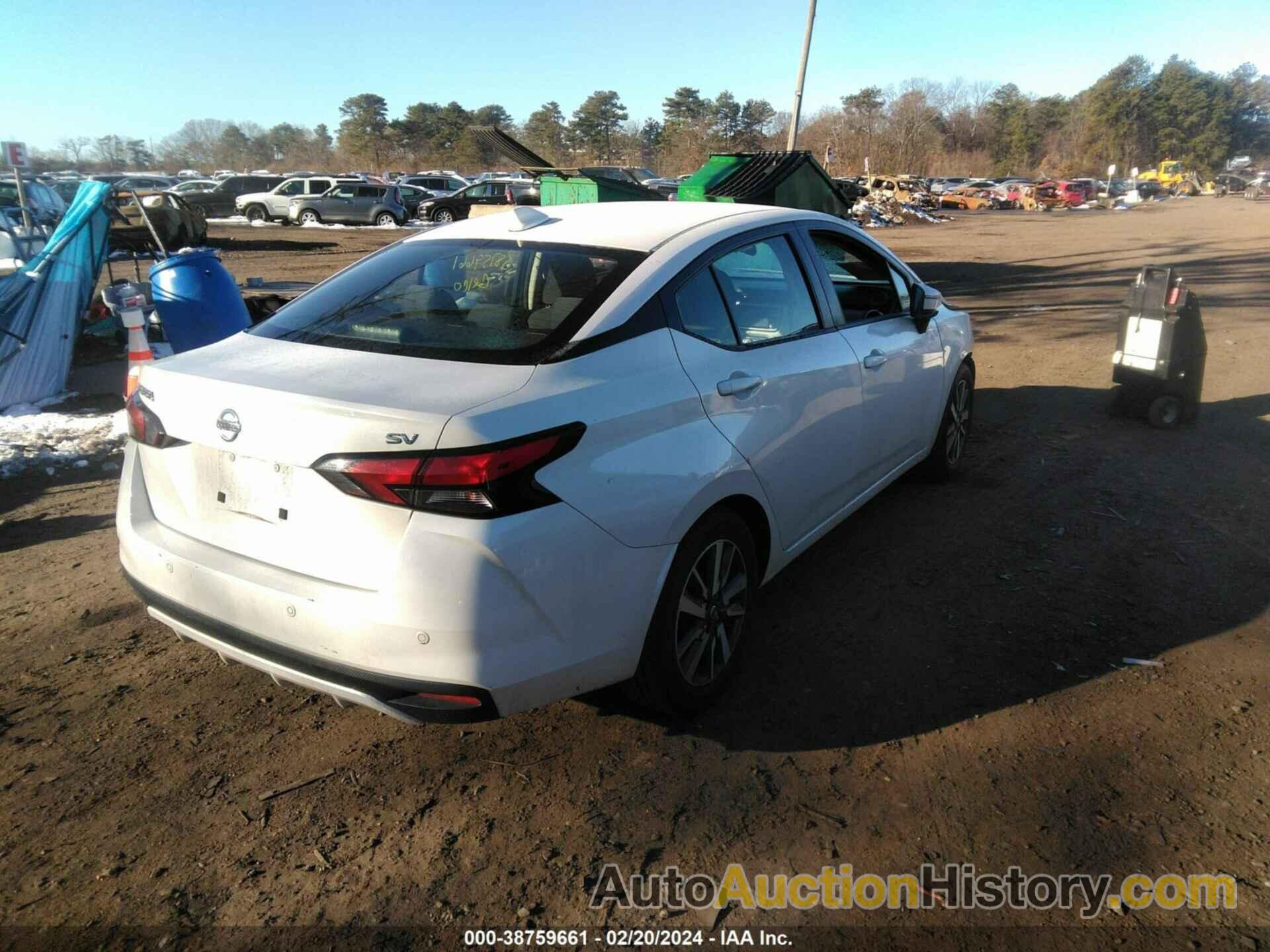 NISSAN VERSA SV XTRONIC CVT, 3N1CN8EV9LL800677